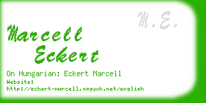 marcell eckert business card